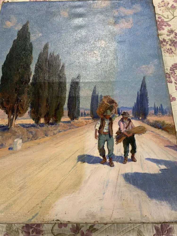 Restauration de tableau & cadre