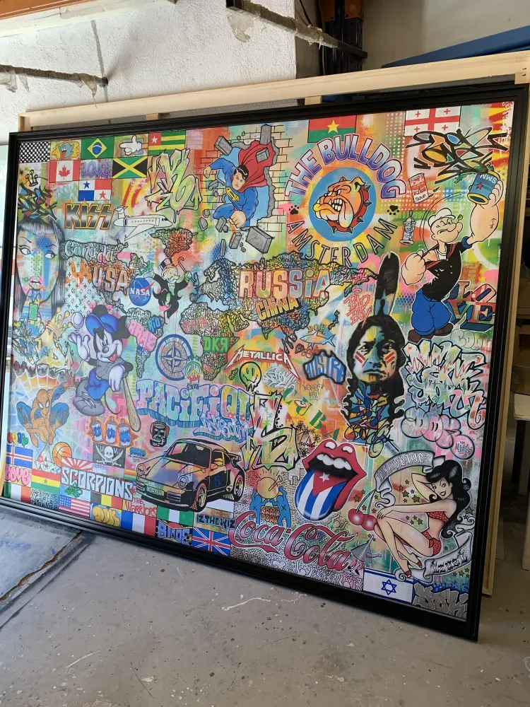 encadrement caisse américaine à Aubagne