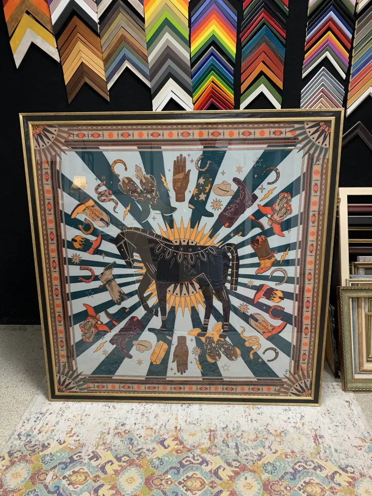 encadrement de textile (15)